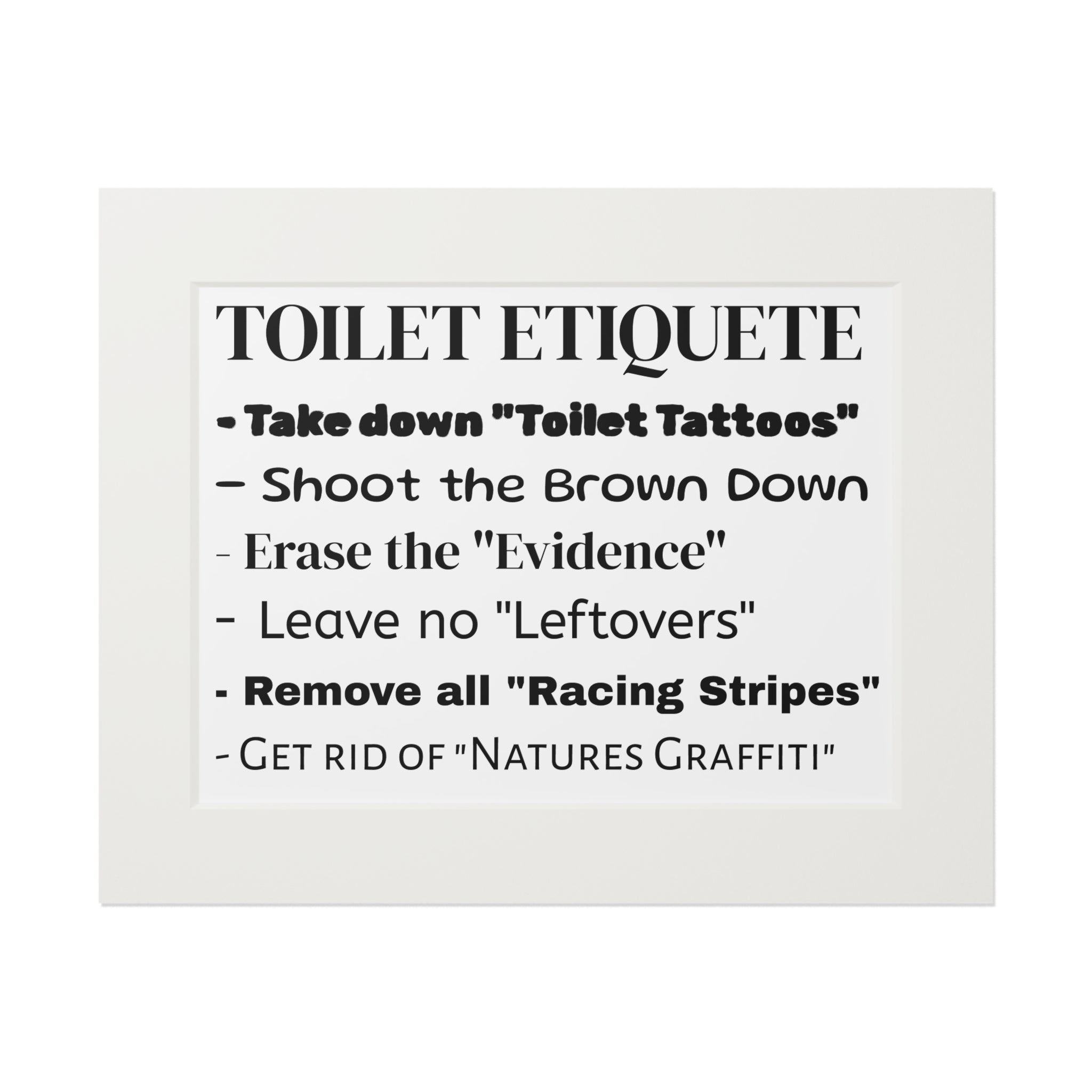 Bathroom Canvas Decor