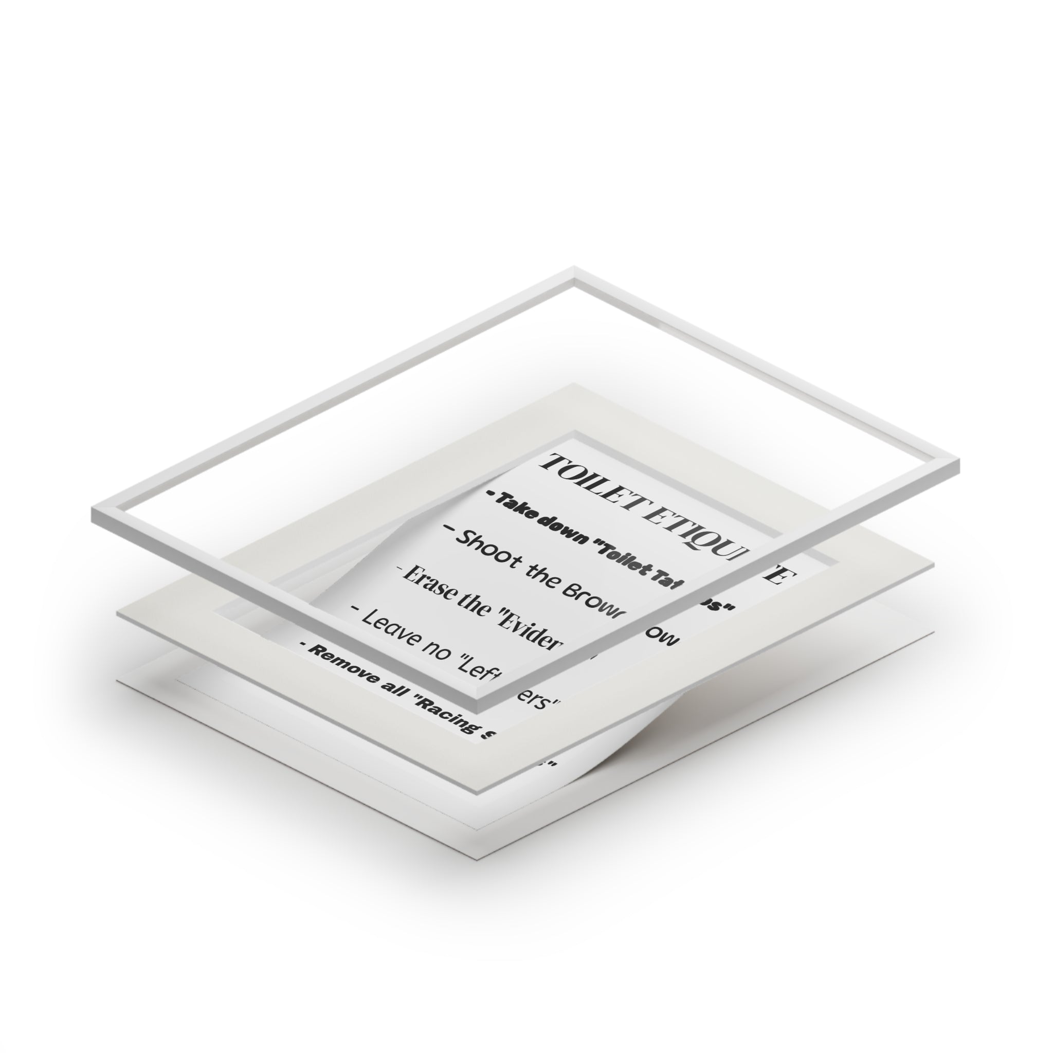 Bathroom Canvas Decor