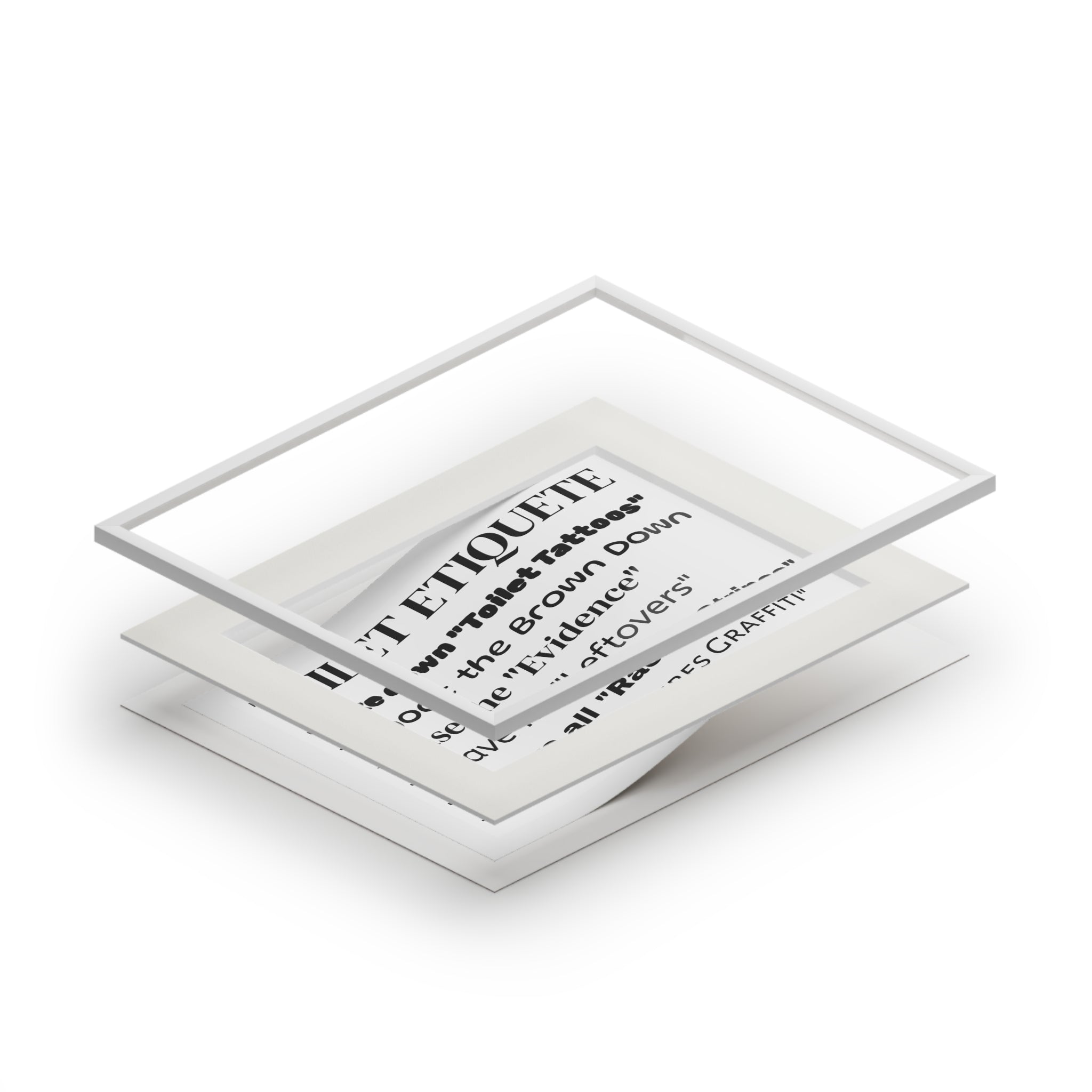 Bathroom Canvas Decor