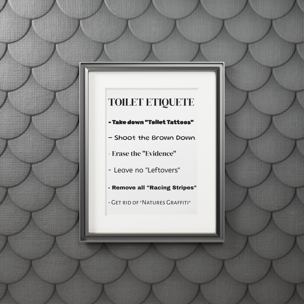 Bathroom Canvas Decor