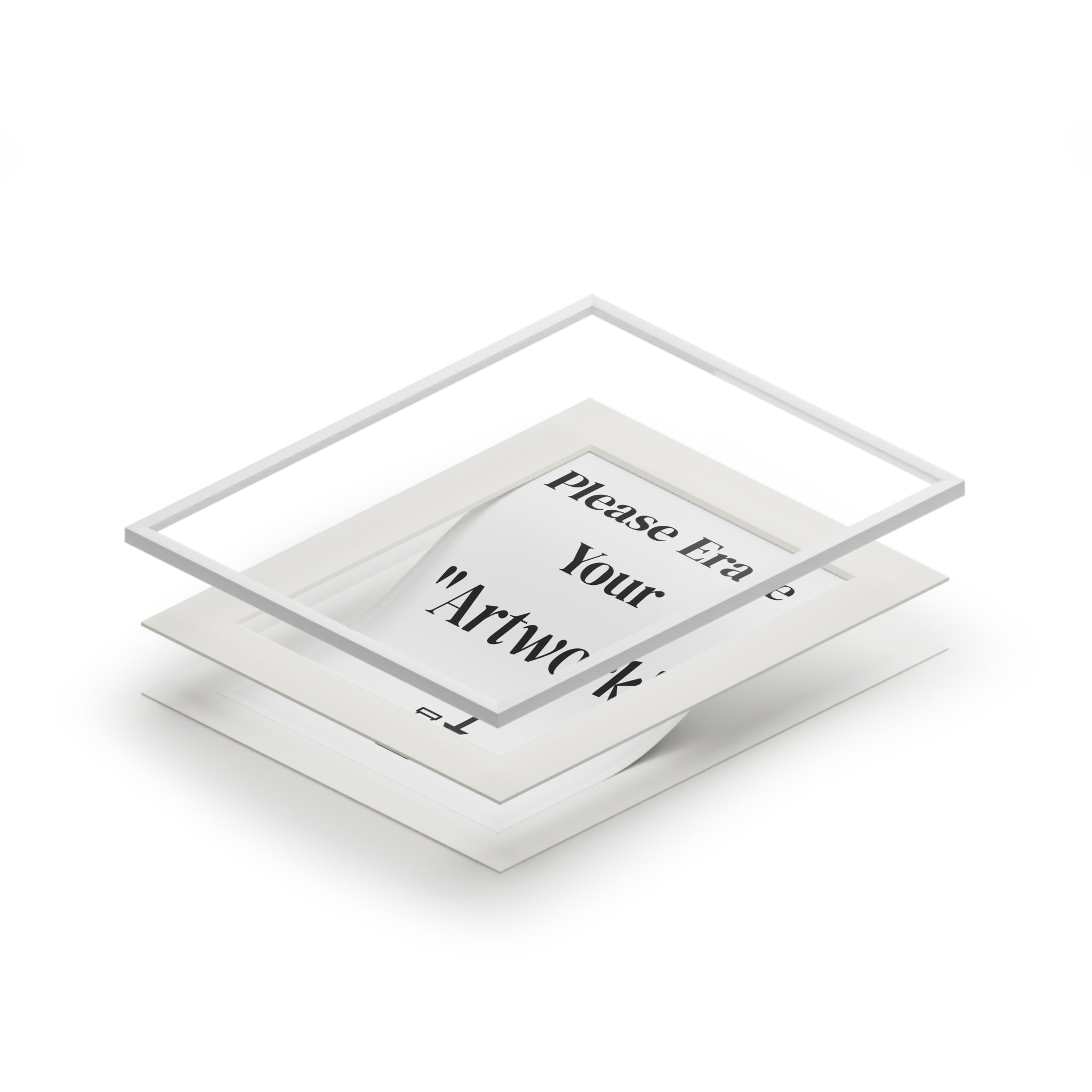 Please Erase Your 'Artwork' — Humorous Bathroom Decor