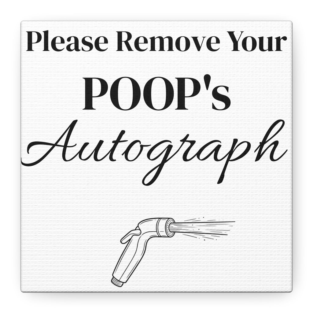 Bathroom canvas decor