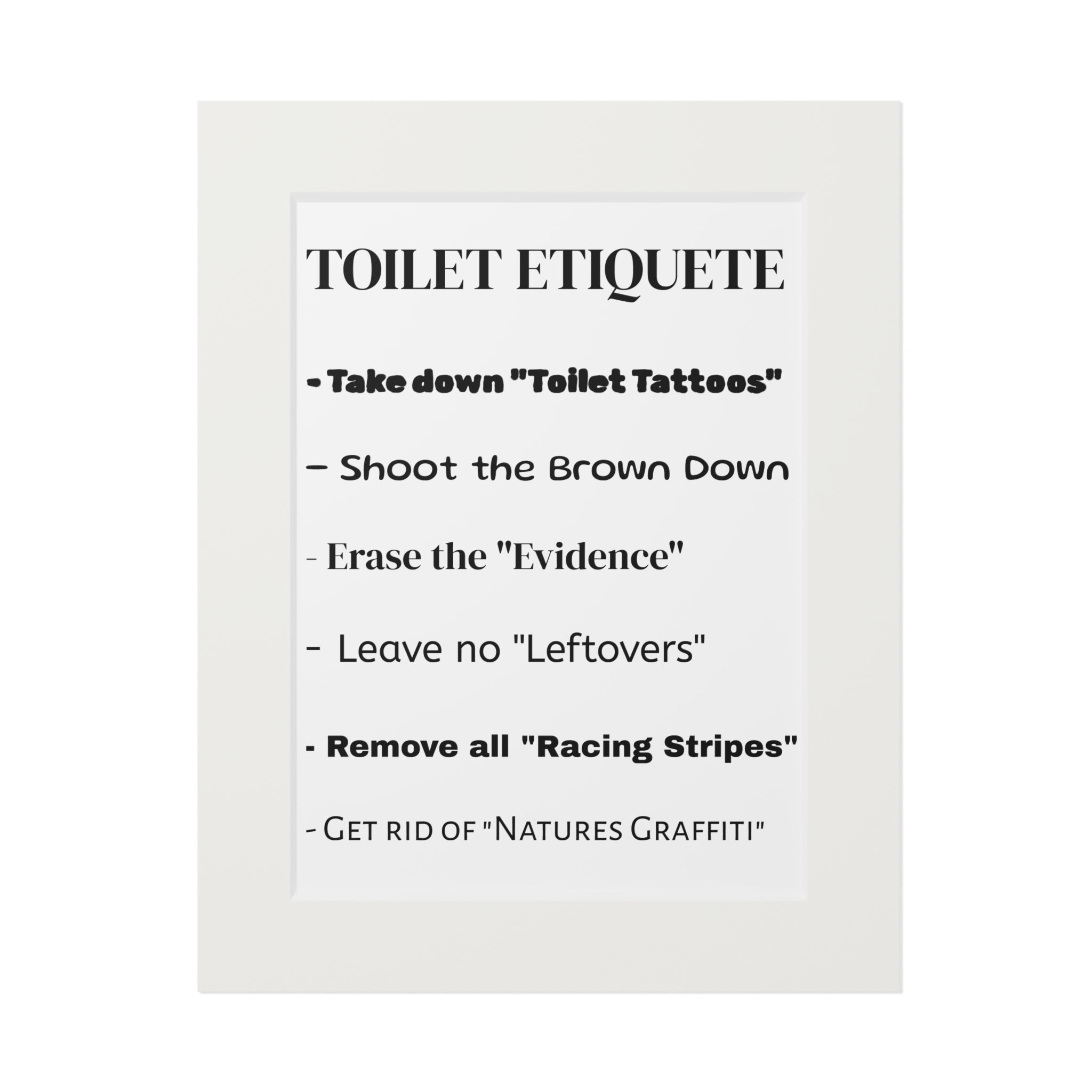 Bathroom Canvas Decor