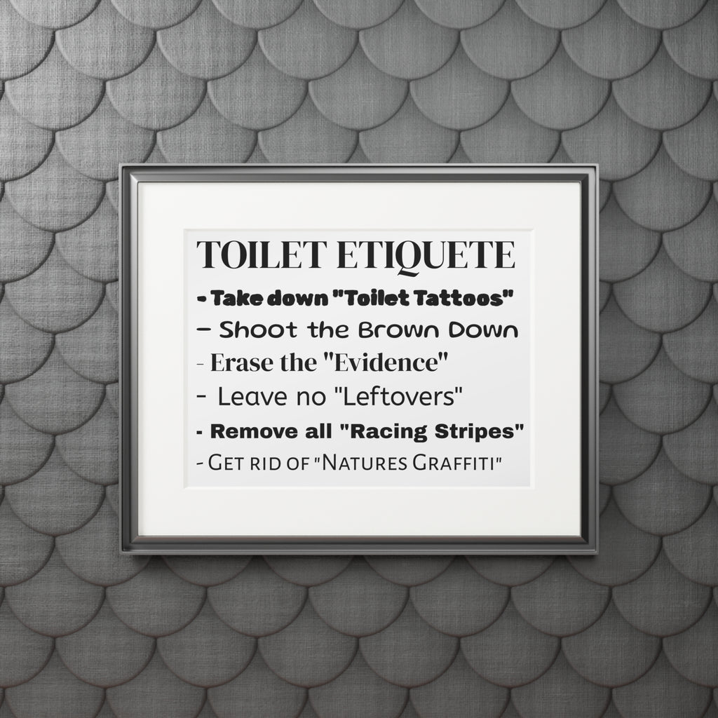 Bathroom Canvas Decor