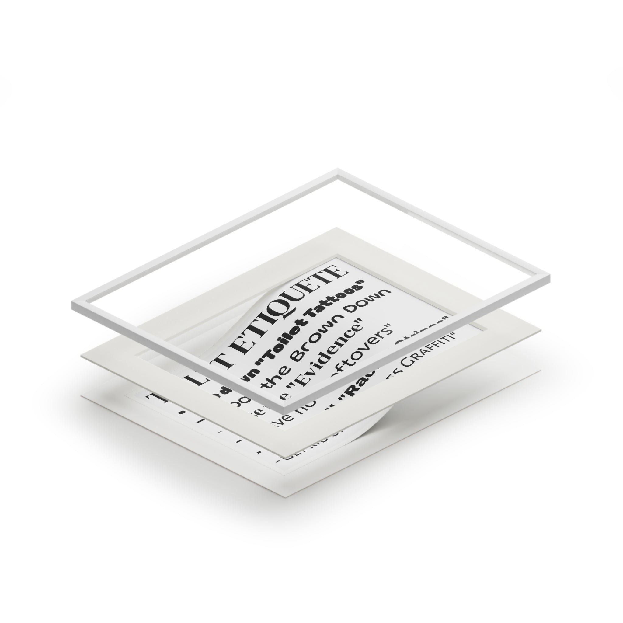 Bathroom Canvas Decor