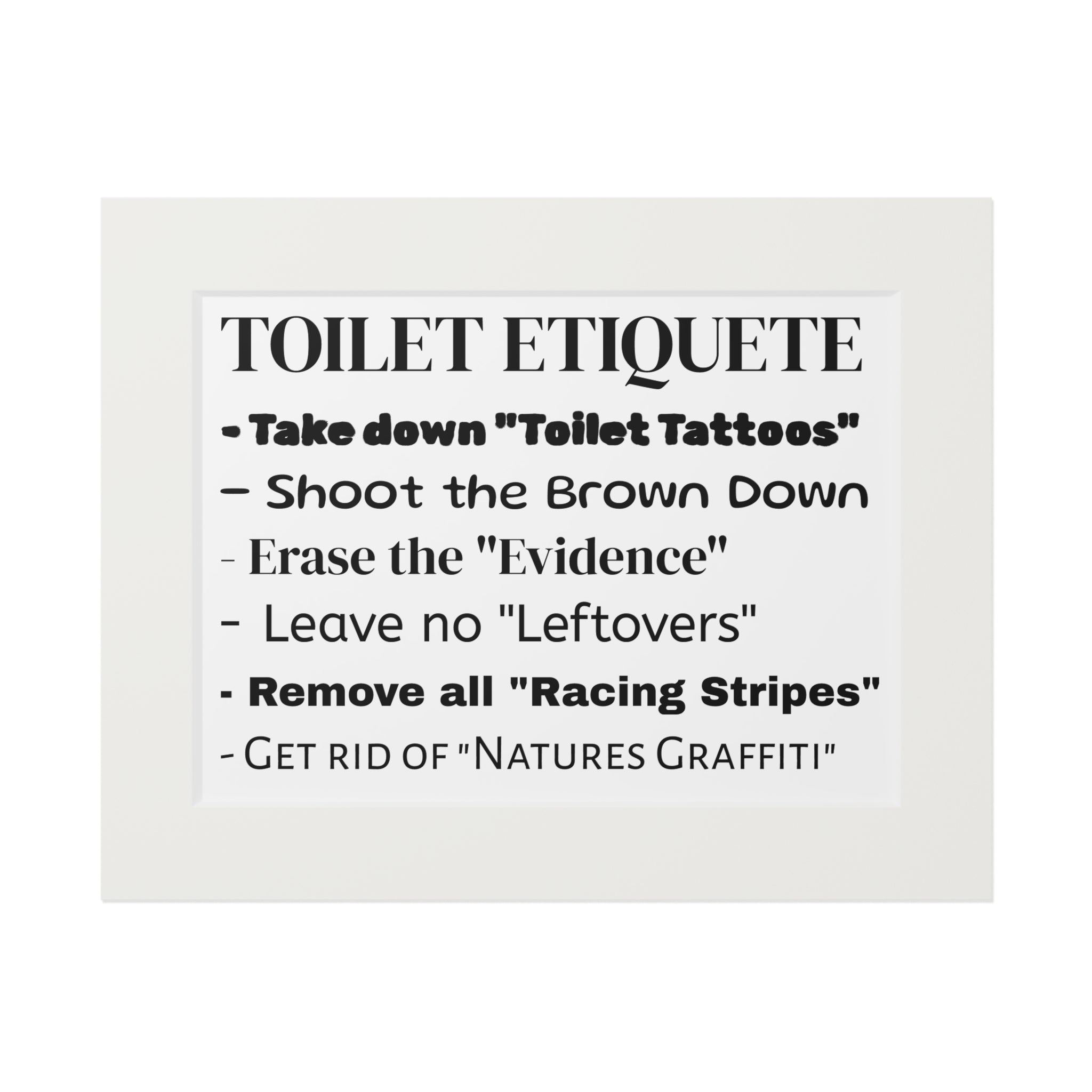 Bathroom Canvas Decor