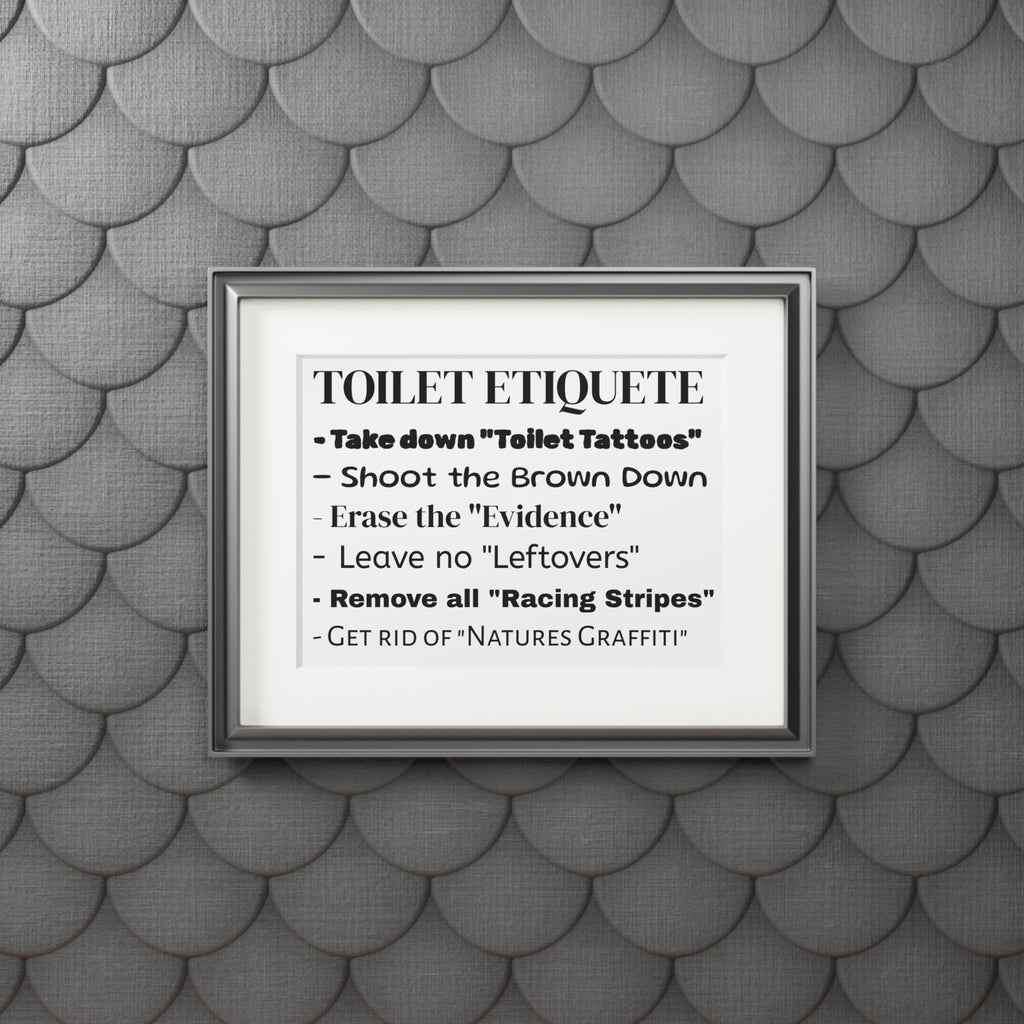 Bathroom Canvas Decor