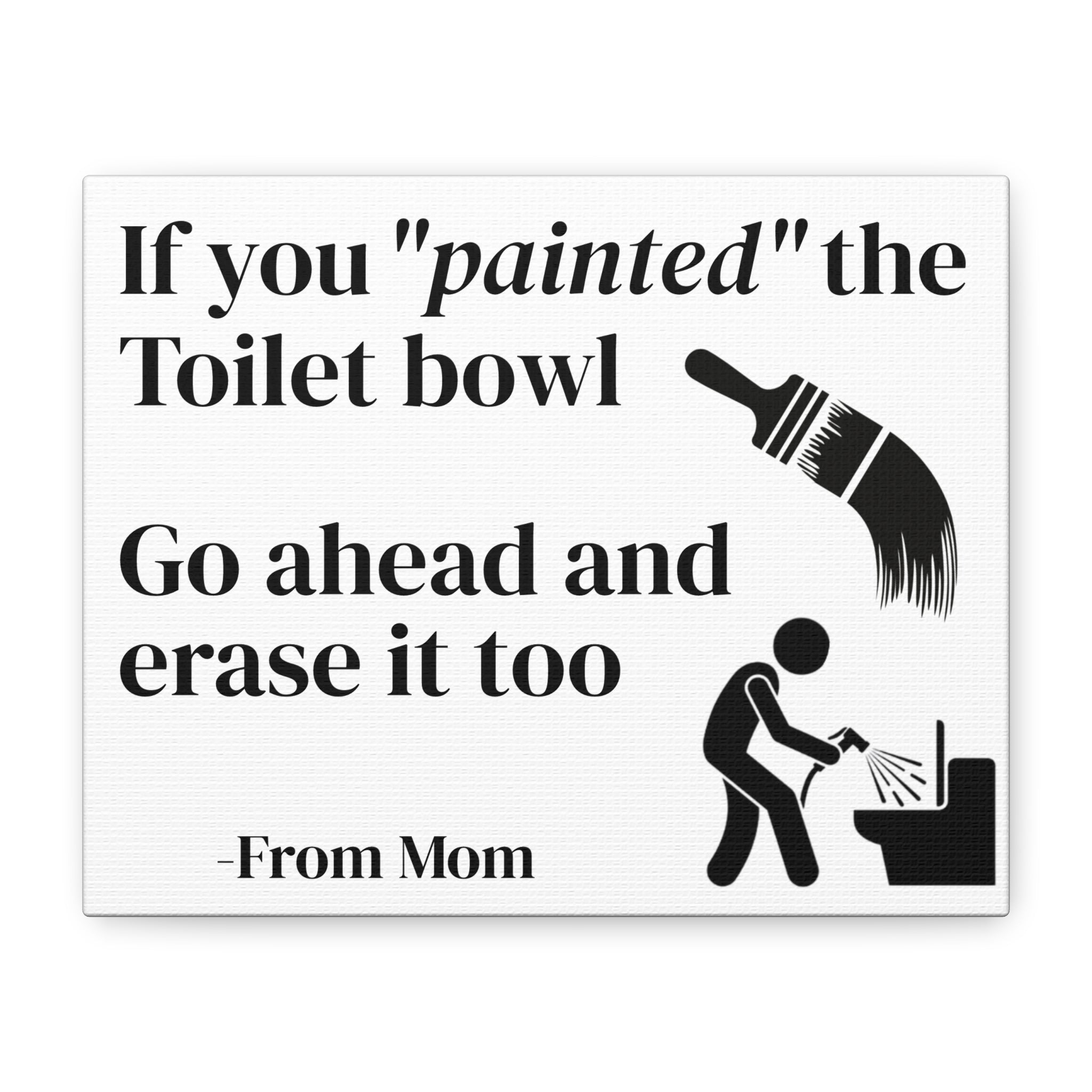 Bathroom Canvas Decor