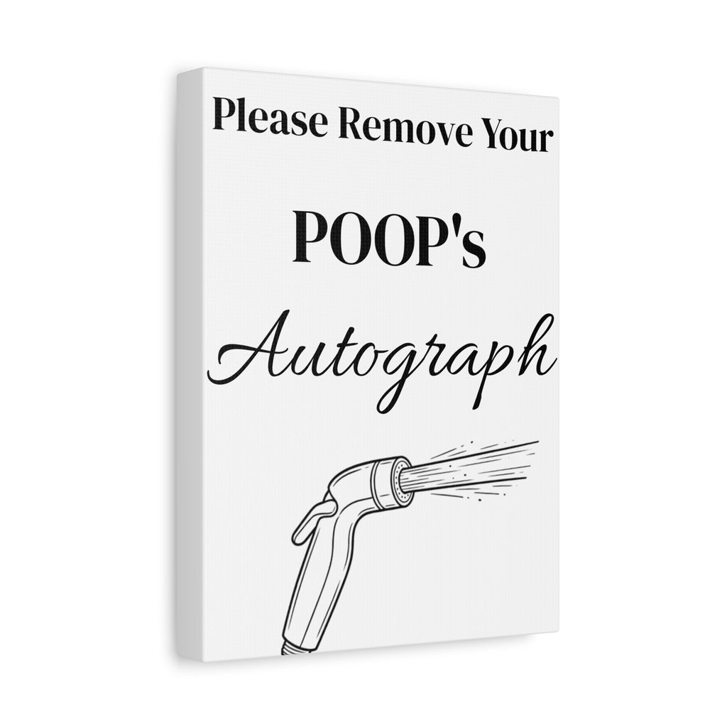 Bathroom canvas decor